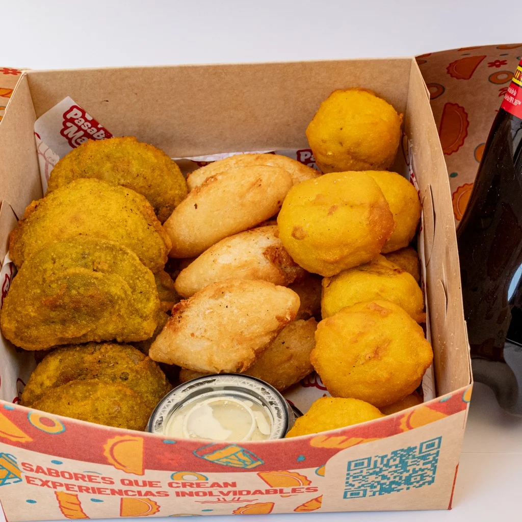 Combo de fritos típicos costeños
